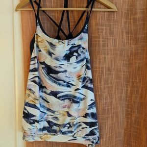 Athleta tankini sports swim top